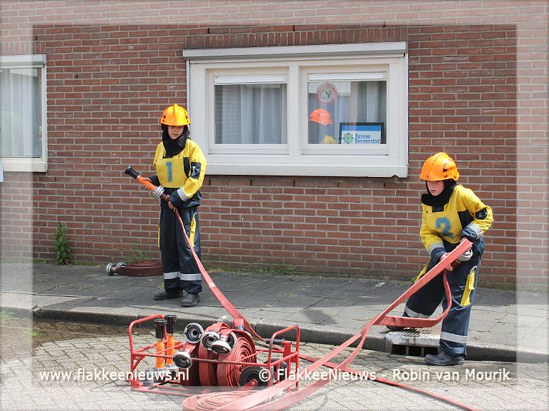 Foto behorende bij Jeugdbrandweer Den Bommel behaalt 3e en 4e plaats